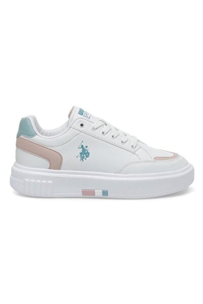 U.S. Polo Assn. White - U.S. Polo Assn Cyber Women's High Sole Sneaker Sports...