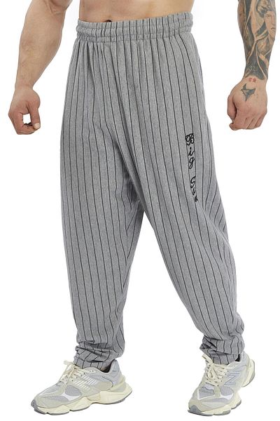 Big Sam Loose Fit Thin Striped Summer Sweatpants Big Sam Pnt1408