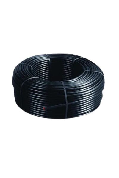 ÖZBALBAN Delikli Yuvarlak Damlama Sulama Borusu 16' lık Delik Aralığı 40 cm 1...
