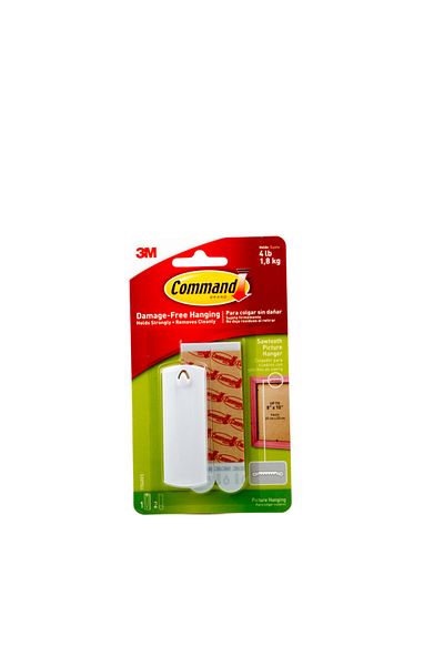 COMMAND 17040ES COMMAND SAWTOOTH PICTUR E HANGER W/WATER RESISTNT STRPS