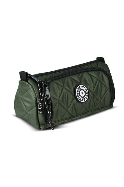 Jacbag Prime XL Soft-Double Compartment Quilted Pencil Case