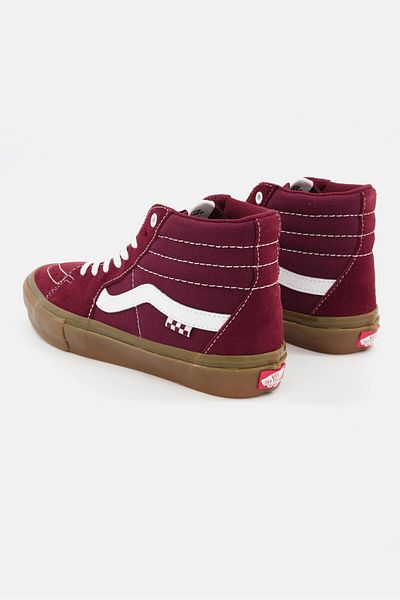 Vans Men Sk8-hi Skate Shoes, Maroon