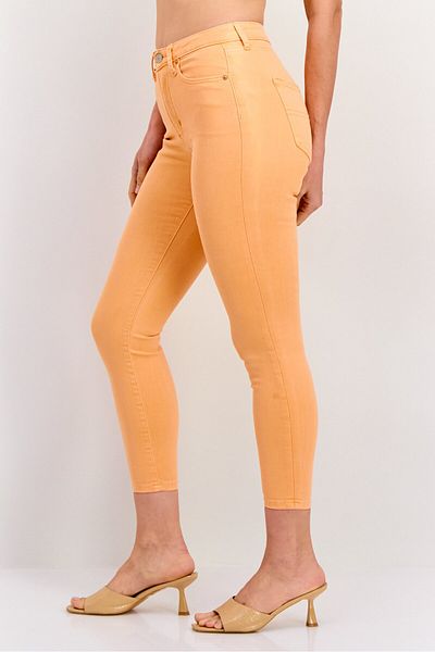 Tommy Jeans Women High Rise Skinny Leg Stretchable Jeans, Peach