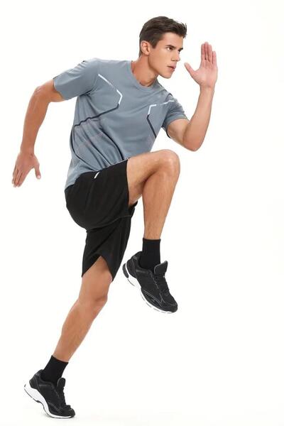 Oksit Чоловіча футболка Fusto Micro Polyester Slim Fit Perform Training Sportsman