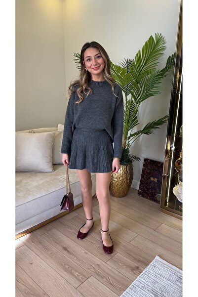 Butik Antrasit Etek Takım