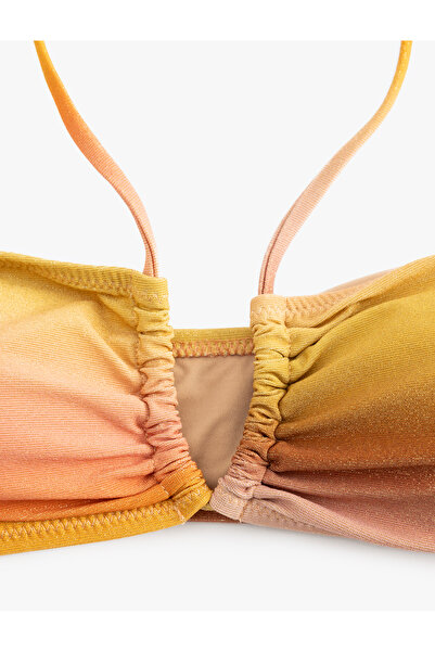 Koton Στράπλες μπικίνι με λαιμόκοψη