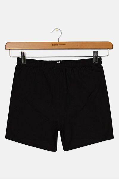 Puma Kids Boy Sportswear Fit Drawstring Training Shorts, Black