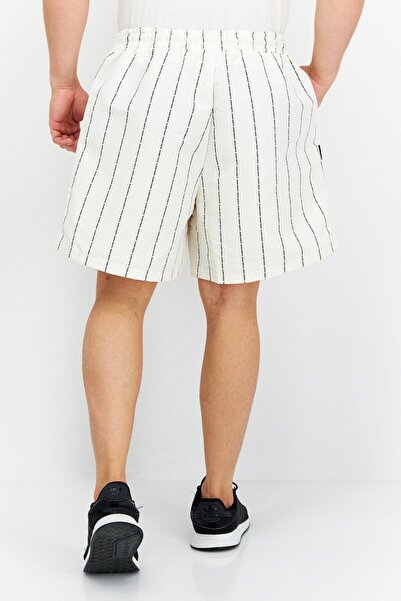 Puma Men Sportswear Fit Brand Logo Outdoor Shorts, Beige