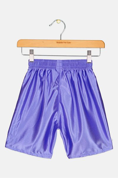 Puma Kids Boy Brand Logo Training Shorts, Purple