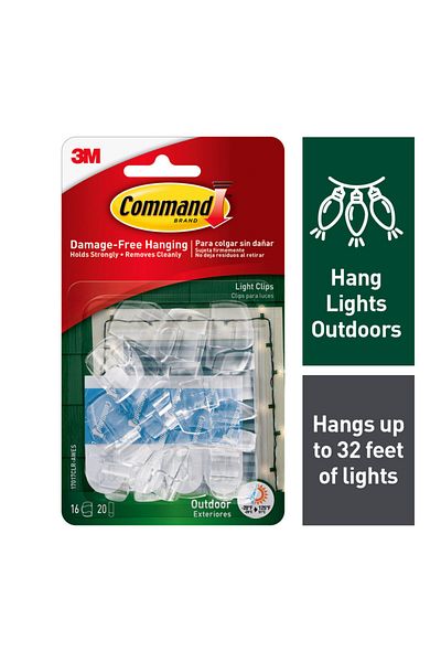 COMMAND 17017AWP UK Deco Clips 24PCK/CV