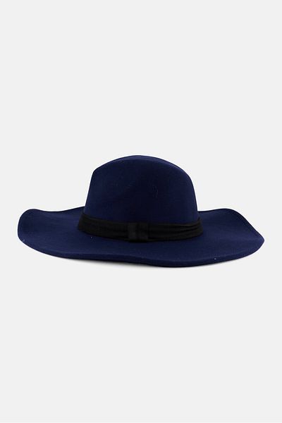 French Connection Men Plain Bucket Hat, Navy Blue