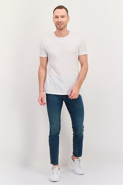 GAP Men Skinny Fit Washed Denim Jean, Blue