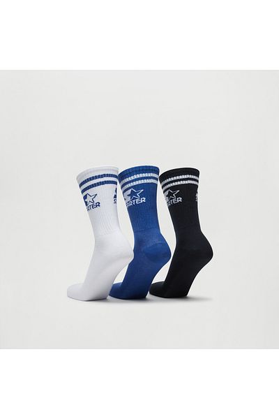 Starter Set of 3 - Starter Logo Print Calf Length Socks