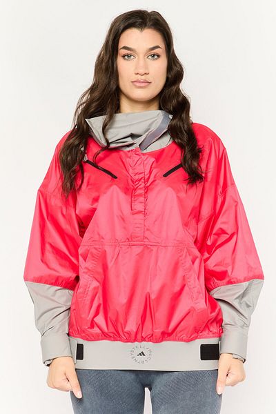adidas Women Sportswear Fit Long Sleeve Running Jacket, Red