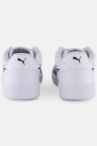 Puma Kids Boy Caracal Lace Up Outdoor Shoes, White