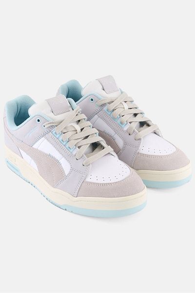 Puma Women Slipstream Low Stitched Lace Up Outdoor Shoes, White Combo