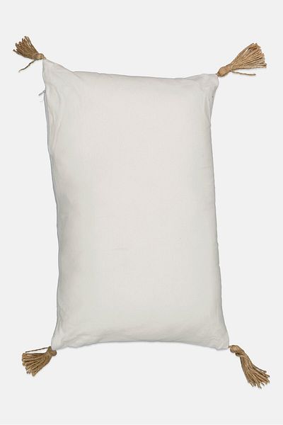 Muy Mucho Removable Cover Cushion 30 X 50 Cm, White