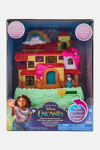 Disney Encanto Magical Casa Madrigal Jewelry Box, Pink