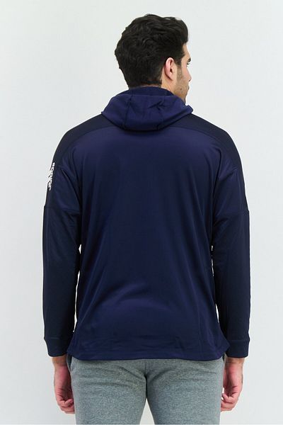 adidas Men Sportswear Fit Long Sleeves Training Sweatshirt, Dark Navy