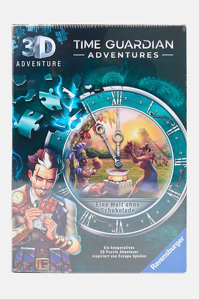 RAVENSBURGER Time Guardian Adventures 3D Puzzle Game, Sage Green