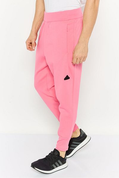 adidas Men Sportswear Fit Outdoor Sweatpant, Pink