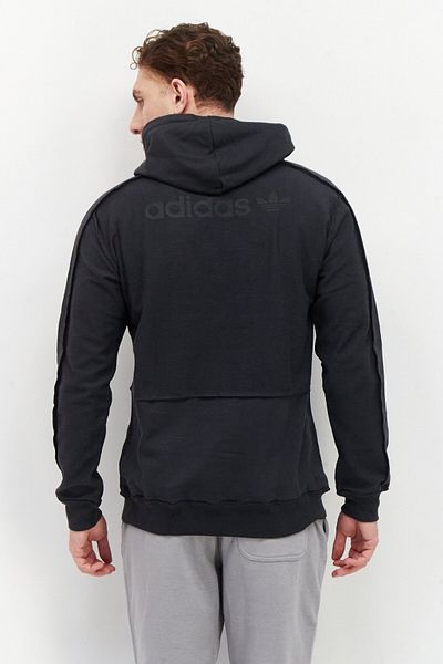 adidas Men Sportswear Fit Outdoor Hoodie, Carbon Black