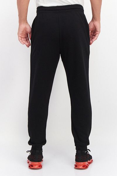 Kenneth Cole Men Drawstring Plain Jogger Pants, Jet Black