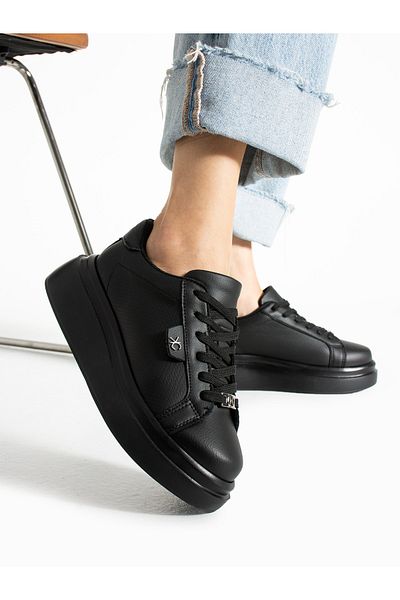 Alemdar Shoes Pantofi de damă OSİM din piele naturală neagră cu șireturi