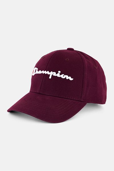 Champion Men Embroidered Logo Cap, Maroon