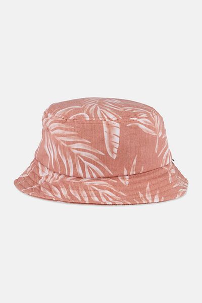 Hurley Women Brand Logo Bucket Hat, Pink