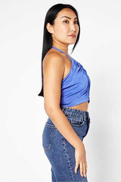 NA-KD Women V-Neck Sleeveless Plain Top, Light Purple