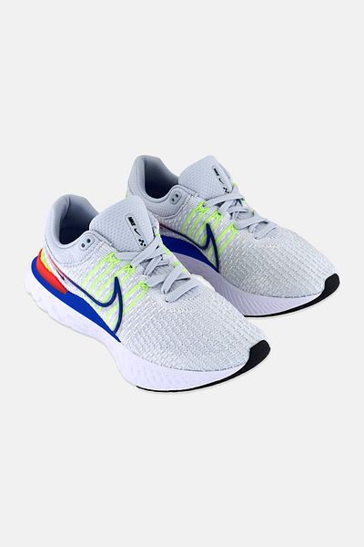Nike Men React Infinity Lace Up Running Shoes, Grey