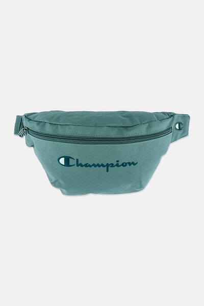 Champion Men Embroidered Logo Fanny Pack Bag 15 H x 26 L x 9 W cm, Olive