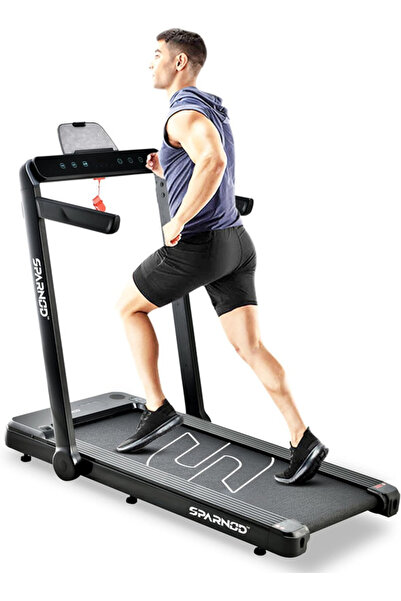 Sparnod Fitness جهاز المشي القابل للطي Sparnod Fitness STH-3060 بقوة 4 حصان، ...