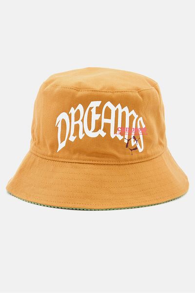 Puma Women Graphic Print Bucket Hat, Brown