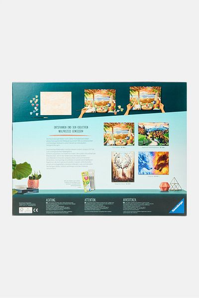 RAVENSBURGER Paint by Numbers 20168 - Bavarian Autumn Impression, Green Combo