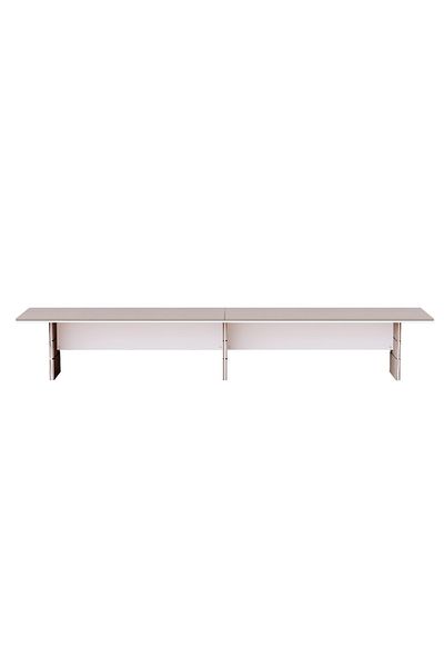 Mahmayi Zelda Conference Table | Office Conference cum Meeting Table, Anthracite Linen_480cm