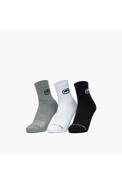ECKO Set of 3 - Ecko Unltd Logo Detail Crew Length Socks