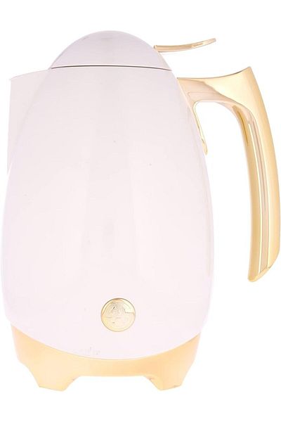 ALSAIF Coffee And Tea Vacuum Flask Size: 1.0 L Color: White