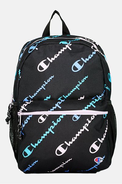 Champion Kids Boy Brand Logo Back Pack 42 H x 32 L x 15 W cm, Black