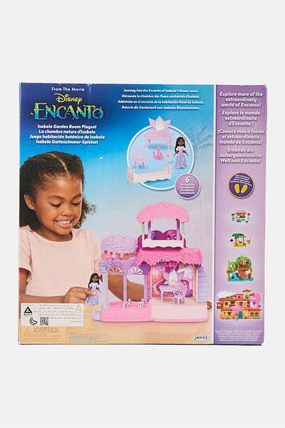 Jakks Pacific Encanto Isabela Garden Room Playsets, Purple Combo