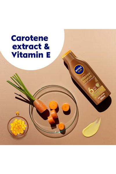 NIVEA Carotene Sun Lotion SPF6 Bronze 200ml