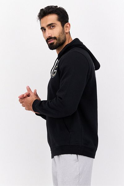 Hurley Men Sportswear Fit Long Sleeves Training Hoodie, Black