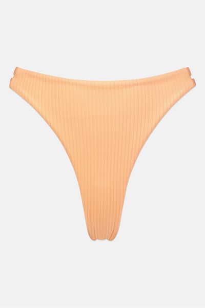 BİLLABONG Women Embroidered Logo Bikini Bottom, Peach