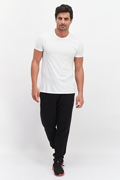 Kenneth Cole Men Drawstring Plain Jogger Pants, Jet Black