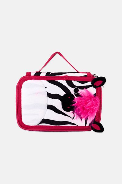 Squishmallows Kids Girl Tracey Pencil Case 20 H x 14 L x 3 W cm, Pink