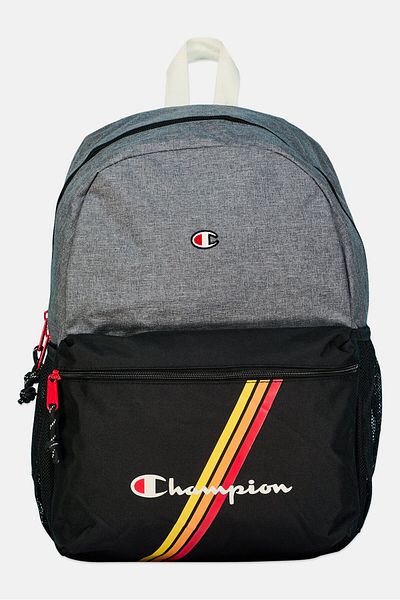 Champion Men Brand Logo Backpack 44 x H 30 x L 12 x W cm, Black