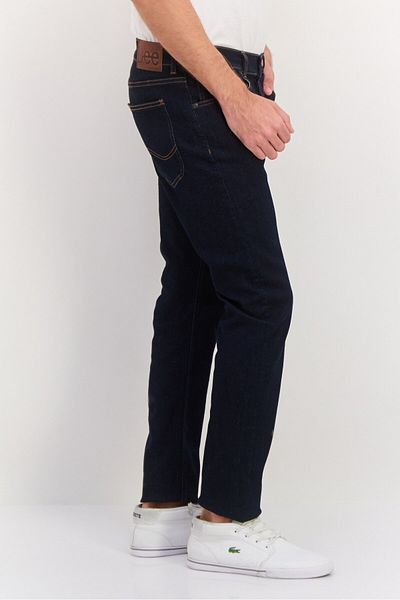 Riders by Lee Men Slim Fit Washed Stretchable Tapered Jeans, Grey