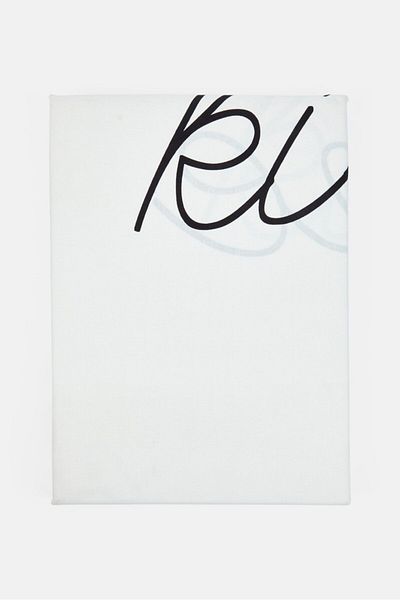 Tchibo Lettering Bed Linen With 1 Pillowcase 135 x 200 cm, White and Black