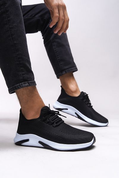 Riccon Thiebzar 0012101   Unisex Μαύρο Λευκό Sneaker
